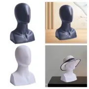Mannequin Head Multipurpose Wig Showing Stand for Wig Necklace Home Salon
