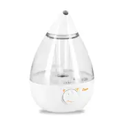 Crane Ultrasonic Humidifier 3.75l Drop - White/Clear