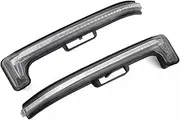 Car Rear View Mirror Dynamic Turn Signal Light Indicator Lamp 1618048680 1618048780 Compatible for Peugeot 3005 5008 Citroen