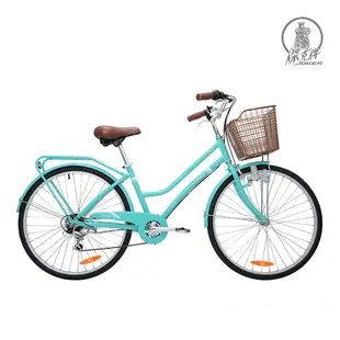 【傑克牌自行車】26吋6速-Olivia 奧莉維亞-復古風淑女車