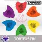 6x Genuine Jim Dunlop TORTEX® FIN Assorted Mix Guitar Picks Plectrum