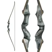 20-60lbs Archery Bow Traditional Hunting Split Longbow Shooting Takedown Bow
