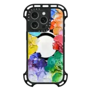 iPhone 16 Pro Ultra Bounce Case MagSafe Compatible Rainbow Color Wheel
