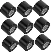 10pcs Black Reed Diffuser Caps Fit Replacement Lids for Empty Glass Diffuser Bottles Seal for Long Lasting Fragrance Versatile Use Home Office Car