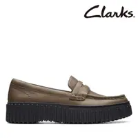 在飛比找momo購物網優惠-【Clarks】女鞋 Torhill Penny 羅紋厚底餅