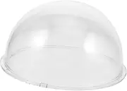 KALLORY Security Camera Dome Cover Weatherproof Monitor Protector for Indoor Outdoor Use Optical Transparent Dome Durable and Simple Design One