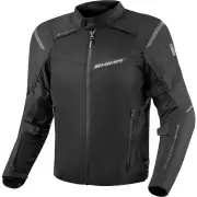Rush 2.0 Waterproof Black Textile Motorcycle Jacket