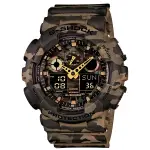 [G SHOCK]台灣公司貨 CASIO G SHOCK 迷彩綠GA-100CM-5A