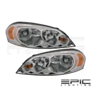 2006-2016 CHEVROLET MONTE CARLO IMPALA Headlights Headlamps - Left Right Pair (for: Chevrolet)