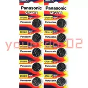 10 PC New Box Panasonic CR2016 3V Button Battery Fast Delivery