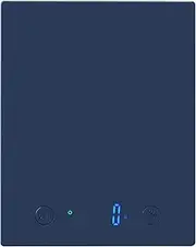 Homebuds 22lb Digital Kitchen Scales in 1g, High Precision Assured by Scales Kitchen Professional Factory Since 2001, Food Scales for Cooking and Baking, LED, 3*AAA Batteries Included, Blue
