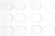 QUMIIRITY Silent Drum Practice Pads Set 12 Pcs Drum Mute Cushions Reusable Lightweight