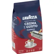 Lavazza Espresso Barista Gran Crema Classico Premium Ground Instant Coffee Beans Bag 1kg