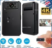 New ! 4K HD Mini Wifi Wireless IP Hidden Spy Camera Security Cam Network Monitor