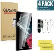For Samsung Galaxy S25/24/23/22 Ultra Tempered Glass Camera LensScreen Protector