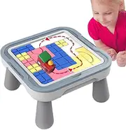 Activity Table for Kids | Activity Learning Center Touch and Learn Education Toys | Early Development Learning Table Educational Fun for Boys Girls Birthday