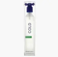 在飛比找Yahoo!奇摩拍賣優惠-Benetton Cold 班尼頓冷水男性淡香水 100ml