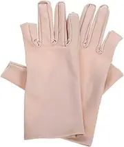 [SAFIGLE] Summer UV Protection Half Finger Gloves for Women Stylish Outdoor Driving Gloves with Slip Grip Comfortable Breathable Material for Cycling and Daily Use