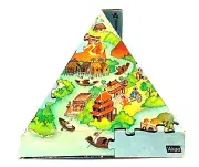VINTAGE 1989 PATAKIS TOYS ALPHA FANTASY ISLANDS PUZZLE NEW IN BOX GREEK RARE