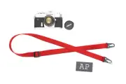 Nylon Camera Strap in Red by APMOTS - Adjustable 32-55" Shoulder Sling