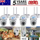 Outdoor 360° Wireless Security Camera System Home Wifi Night Vision Cam 1080P HD