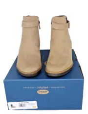 Dr. Scholl's Shoes Womens Jacinda Brown Faux Suede Ankle Boots 7 Medium