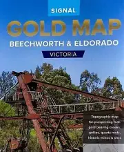 Gold Map Beechworth & Eldorado