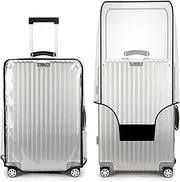 [SMARTDG] Clear Luggage Covers - Pvc Suitcase Protectors, Waterproof Suitcase Cover Protectors, Travel Luggage Sleeve Protector