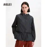 在飛比找momo購物網優惠-【AIGLE】女 防風外套(AG-2A246A057 深藍)