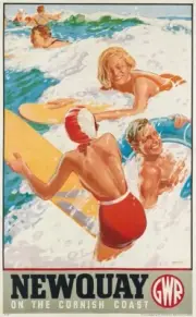 NewQuay 1947 Poster Print Reproduction Giclee Print 11x17