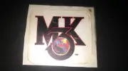 MORTAL KOMBAT 3 LOGO-Midway APPROXIMATELY 3" STICKER-L@@K!
