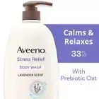Aveeno Stress Relief Soap Free Body Wash with Prebiotic Oat