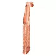 1 Pcs Tea Strainer with Fine Mesh, Tea Steeper, for Loose Leaf Tea, Rose Gold