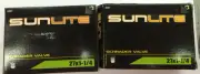 Sunlite Bicycle Tubes ( One Pair) 2 Tubes-27 x 1-1/4 -Schrader valves