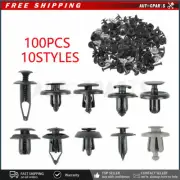 100pcs Bumper Fender Screw Rivet Fastener Clip For Aston Martin DB9 DBS One-77 (for: Audi)