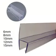 Easy Installation Shower Door Seal 2pcs 50cm Water Deflector Built to Last