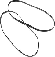 BELLIFFY Replacement Drive Belt for Belt-Driven Turntable Record Player Rubber 2pcs