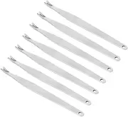 Beatifufu 40pc Stainless Steel Pedicure Tools Dead Skin Forks Nail Cuticle Pushers Removers for Home/