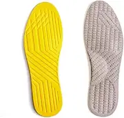 [Generic] Men's and women's style leg correction insoles, O-shaped leg shape correction, inward and outward eight foot correction (Grey, 39-40)