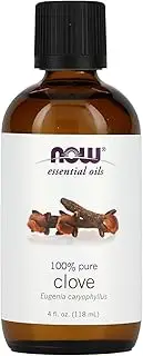 Now Foods Essential Oil, Clove, 4 Ounce (1 Glass Dropper Included)