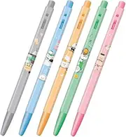 MONAMI 153 Yummy Ballpoint pens 0.5mm 5 Body colors Ink 5 colors