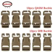 10 Pcs 1'' SRB QASM Buckles Side Buckle Attach Surface Mount CS Hunting GearVest