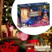 Advent Calendar 2024 Portable Cartoon Gift Box for Girls Boys Friends