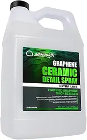 Nanoskin Graphene Ceramic Detail Spray 1 Gallons – Hydrophobic Waterless Quick Detailer for Car Detailing | Prolongs Waxes, Sealants & Coatings| Dust Buster, Clay Bar Lubricant, Drying Aid & More