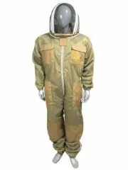 BEEKEEPING FULL SUIT VENTILATED THREE LAYER MESH WITH FENCY VEIL (FREE GLOVES)