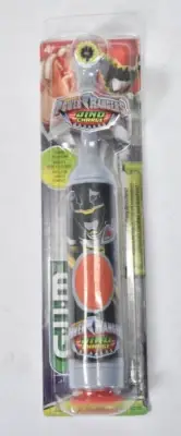Sunstar Power Rangers Dino Charge Power Toothbrush Oscillating Bristle Gray