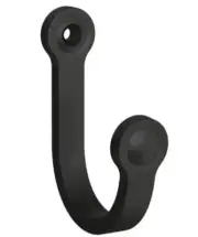 Liberty Rustic Farmhouse 3.07 Inch Flat Black Hook B43199-FB-CP Quantity 30 New
