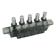 Range Hood Keyboard Switch MQ165 AC 250V 4A 5 Button Board Switches for Range Hood As Shown