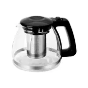1PC Stovetop Glass Teapot Tea Kettle for Loose Tea Teapot with Removable Infuser