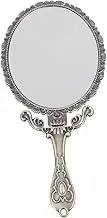 SAFIGLE Handle Hand Mirror Portable Foldable Cosmetic Vanity Mirror for Travel Durable Design for Women and Makeup Artists Ergonomic Chic